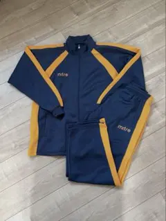 mitre ジャージ XL ネイビー×オレンジ