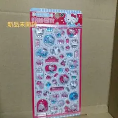 新品未開封！海外限定！正規品 キティ ボンボンドロップ風シール