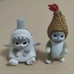 モフサンド サメにゃん えびにゃん フィギュア ガチャ