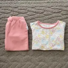 UNIQLO ベビーパジャマ 花柄セット サイズ100