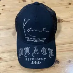 Karl Kani メッシュキャップ ブラック 刺繍ロゴのサムネイル