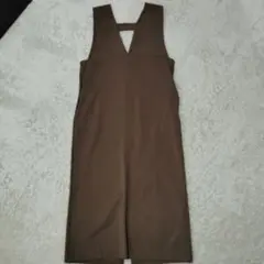 ブラウン ジャンパースカート