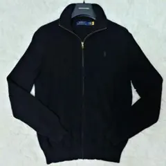 ✨美品 現行品✨ポロラルフローレン ニット ジップ ドライバーズニット
