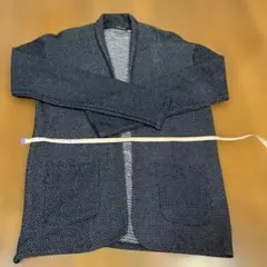 ZARA MAN ネイビー ニットカーディガン M