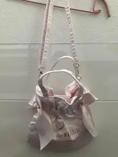 【新品】Maison de FLEUR リボン ショルダーバッグ ぴんくのサムネイル