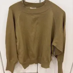 URBAN RESEARCH ITEMS カーキ トップス長袖 フリーサイズ