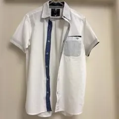 BEAMS HEART 半袖シャツ ホワイト Sサイズ　メンズ 美品のサムネイル