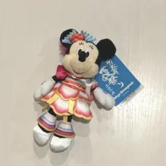 ディズニー ミニー 夏祭り 2016 ぬいぐるみバッジ ぬいば 彩涼華舞