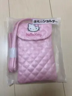 Hello Kitty キルティングポーチ ピンク