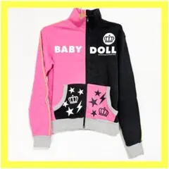 未使用品　タグ付き　BABYDOLL　センター切替　ジップパーカー　ミッキー