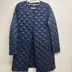 UNIQLO ウルトラライトダウンロング M ネイビー