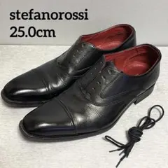 stefanorossi ストレートチップ ビジネスシューズ ブラックのサムネイル