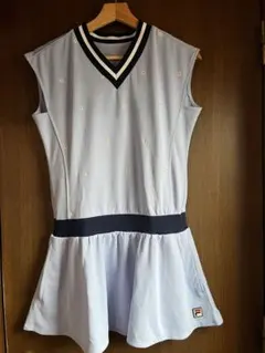 FILA テニスウェア ノースリーブ フレアスカート