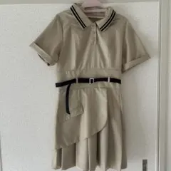 dazzlin ポロライクプリーツミニワンピース Sサイズ