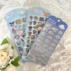 おしりシール♡ぷくっとシール　シナモロール　３枚セット