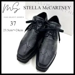 STELLA McCARTNEY ブラック厚底ローファー 9861_mc.jpg