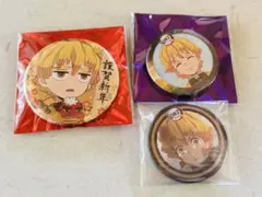 鬼滅の刃 絵巻カフェ くじ引き缶バッジ 我妻善逸 おまけ付き - メルカリ