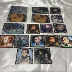 鬼滅の刃 竈門炭治郎 錆兎 シール カード セット