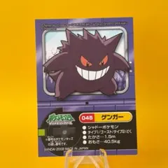 ゲンガー　最強シール烈伝　ポケモンカード　最強シール列伝3D gengar ゲンガー 最強シール烈伝 ポケモンカード 最強シール列伝3D gengar