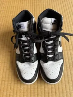 【美品】Nike ダンク パンダ ハイカット 27cm