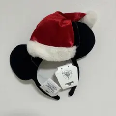 WDW限定ディズニークリスマス ミッキー サンタ帽子