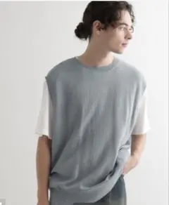 ティーケー タケオキクチ ベスト＋Tシャツセット ニットセーター ニットベスト