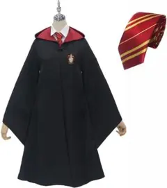 C-042 ハリーポッター 衣装 3点セット グリフィンドール風 Mサイズ