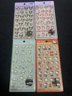 サンリオ ぷっくりシール まとめ売り クロミ マイメロ BONBON DROP