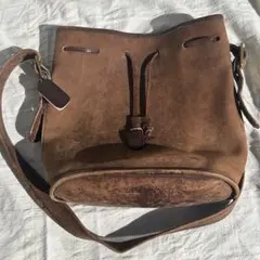 【old coach】ショルダーバッグ　ブラウン