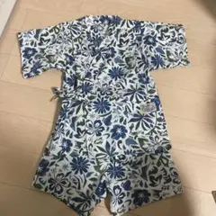 Ocean & Ground 花柄甚平 110サイズ