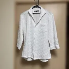 NICOLEメンズ 七分袖ジャケットシャツのサムネイル