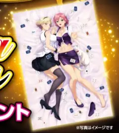 スーパーブラックジャック Rio & Rina 特製ビッグタオル 限定 スーパーブラックジャック導入記念 Rio & Rina 特製ビッグタオル