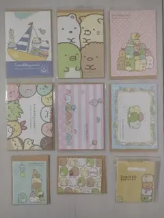 【１点限り！レア！】台湾　すみっコぐらし　グリーティングカード　おまけメモ付き