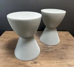 【Kartell カルテル 】 プリンスアハ モダン インテリア (グレー)2脚