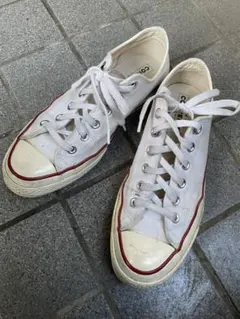 CONVERSE チャックテイラー　ホワイト ローカット スニーカー