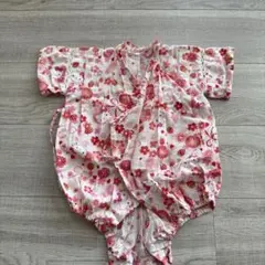 サンリオ　キティ　甚平　80 ロンパース