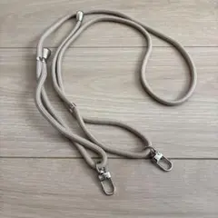 スマホショルダーストラップ ベージュ