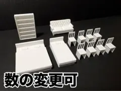 セット売り】1/50 建築模型 添景 ミニチュア 住宅 3D - メルカリ