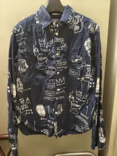 JUNYA WATANABE MAN バスキア シャツ コムデギャルソンオム - メルカリ