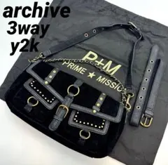 00s 3way shoulderbag city y2k archive