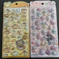 【正規品】 うるちゅるポップシール サンリオ ポムポムプリン キティ キキララ