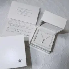 ４℃ ネックレス エターナルシルバーネックレス 三石 ジルコニア