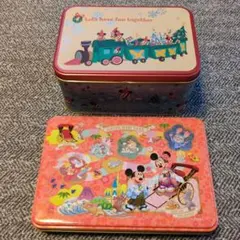 ★美品★Disney缶セット売　 クリスマス/お正月　リルリンリン