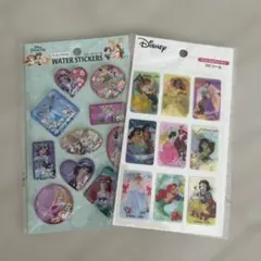 【新品未開封】Disney Princess ウォーターシール2セット