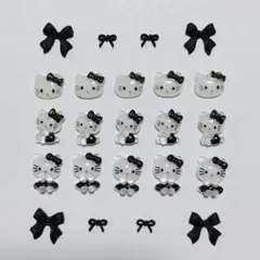 キティ ネイルパーツ セット 15個＋おまけ　43