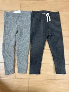 ZARA リブ編みパンツ 2点セット 18-24ヶ月