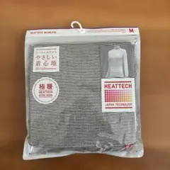 ユニクロ　ヒートテック　シームレスリブタートルネックT 極暖　Mサイズ