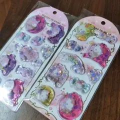 【正規品】ウォーターインシール キティ マイメロ セット