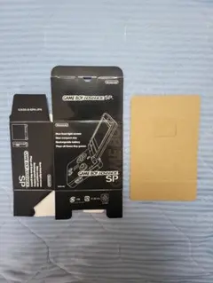 (新品) ゲームボーイアドバンス SP オニキスブラック 箱のみ (レプリカ品)