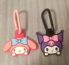 マイメロディ・クロミ カラビナ付きラバスト